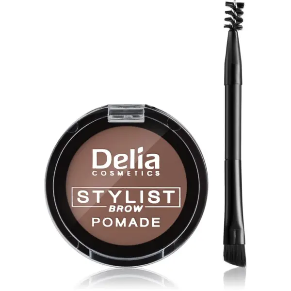 Delia Cosmetics Delia Cosmetics Eyebrow Expert pomada za obrve nijansa Light Brown 4 g