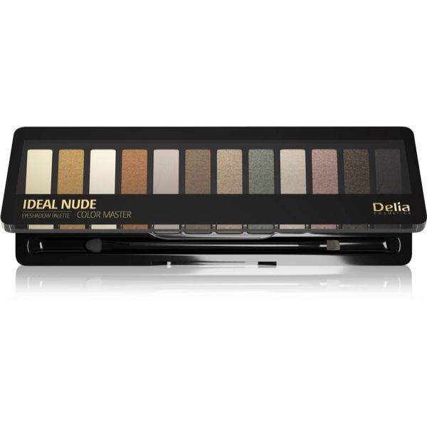 Delia Cosmetics Delia Cosmetics Ideal Nude Color Master paleta sjenila za oči nijansa 01 18 g