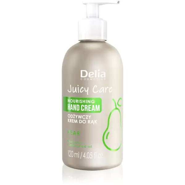 Delia Cosmetics Delia Cosmetics Juicy Care Pear hranjiva krema za ruke 120 ml