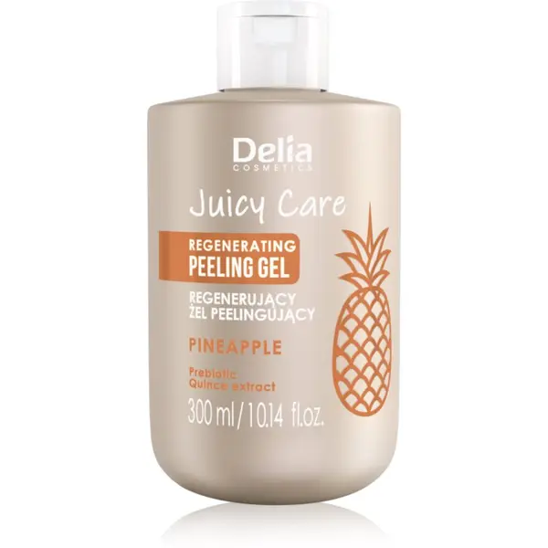 Delia Cosmetics Delia Cosmetics Juicy Care Pineapple piling za tijelo s regenerirajućim učinkom 300 ml