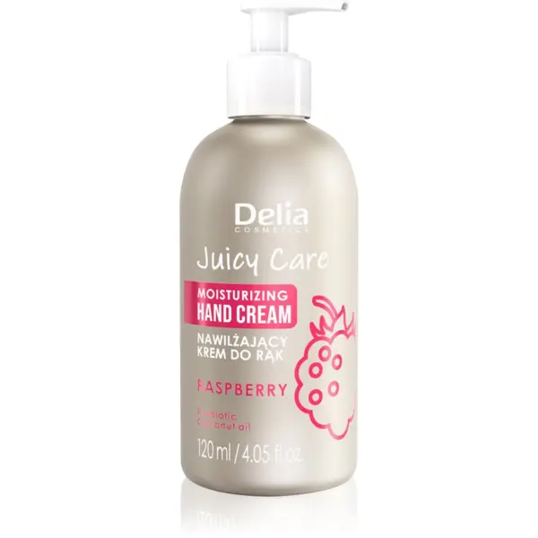 Delia Cosmetics Delia Cosmetics Juicy Care Raspberry hidratantna krema za ruke 120 ml