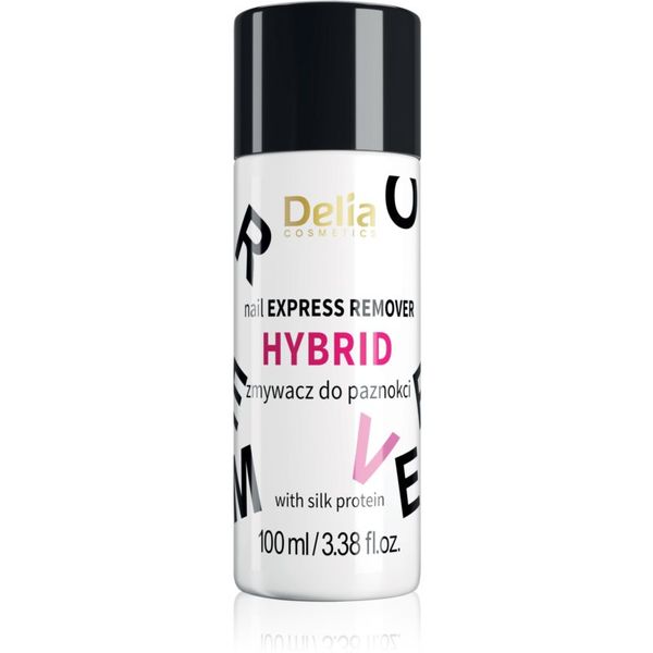 Delia Cosmetics Delia Cosmetics Nail Express HYBRID sredstvo za skidanje laka s noktiju 100 ml