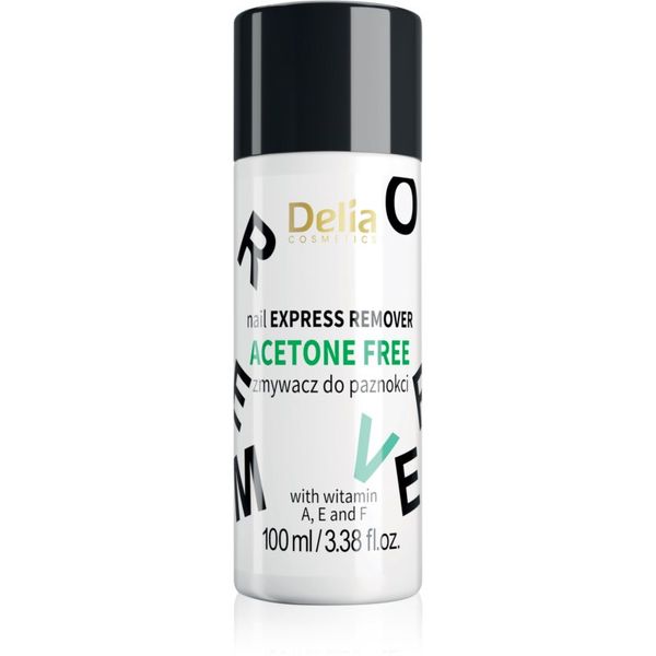 Delia Cosmetics Delia Cosmetics Nail Express sredstvo za skidanje laka s noktiju s vitaminima 100 ml
