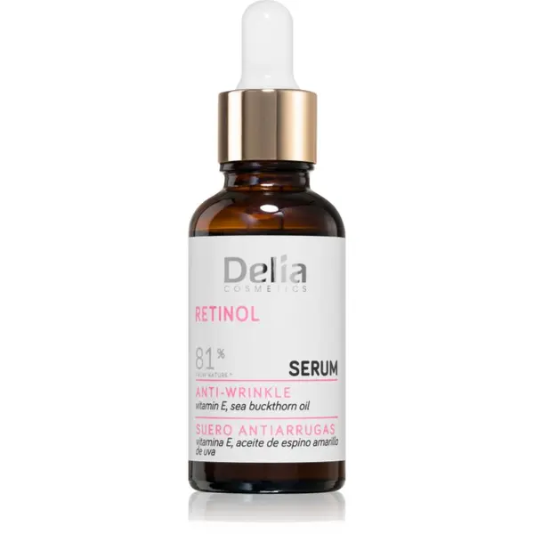 Delia Cosmetics Delia Cosmetics Retinol Anti-Wrinkle Serum serum protiv bora s retinolom 30 ml