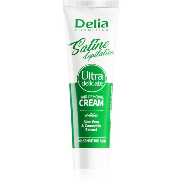 Delia Cosmetics Delia Cosmetics Satine Depilation Ultra-Delicate krema za depilaciju za osjetljivu kožu