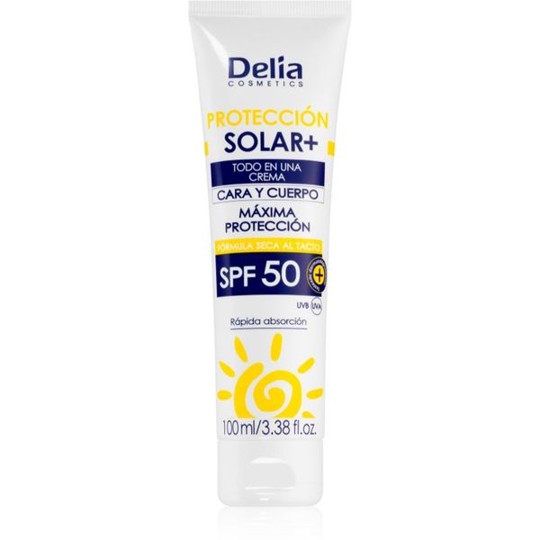 Delia Cosmetics Delia Cosmetics Sun Protect zaštitna krema za lice SPF 50 100 ml