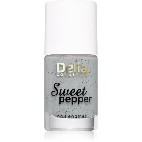 Delia Cosmetics Delia Cosmetics Sweet Pepper Black Particles lak za nokte nijansa 01 Cloudy 11 ml