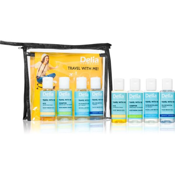 Delia Cosmetics Delia Cosmetics Travel with me putni set (za lice, tijelo i kosu)