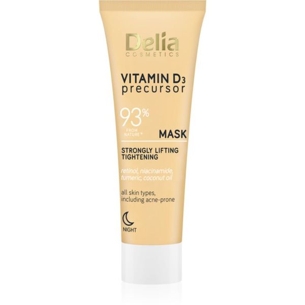 Delia Cosmetics Delia Cosmetics Vitamin D3 Precursor maska za lifting za noć 50 m