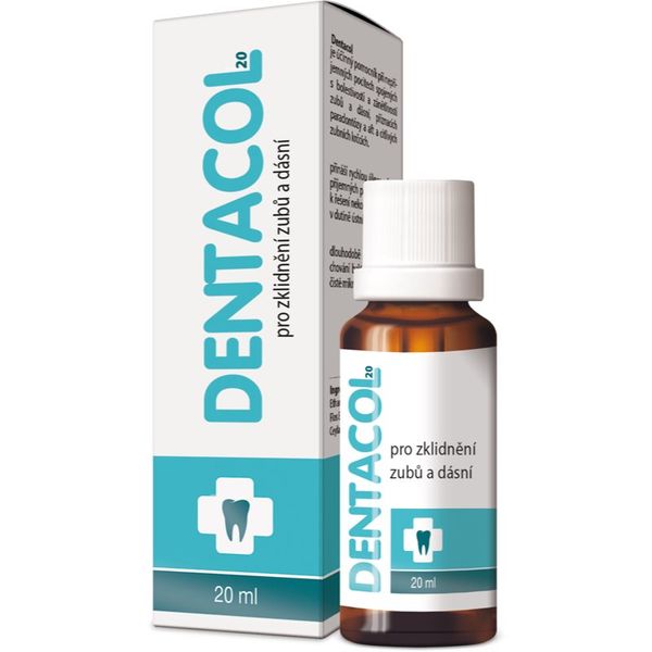 Dentacol Dentacol Dentacol Sensitive vodica za usta za osjetljive zube i desni s umirujućim djelovanjem 20 ml