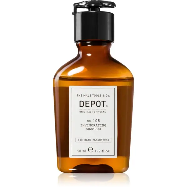 Depot DEPOT 100 HAIR CLEANSING NO. 105 INVIGORATING SHAMPOO šampon za učvršćivanje protiv gubitka kose 50 ml