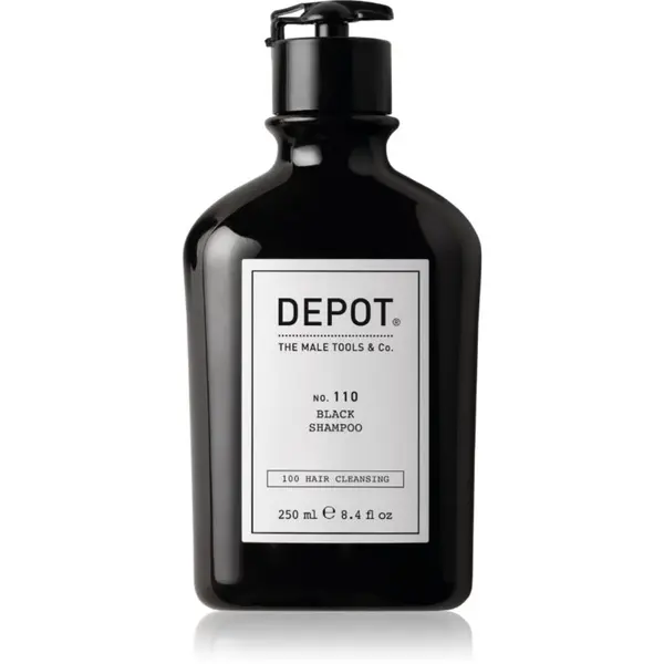 Depot Depot 100 HAIR CLEANSING NO. 110 BLACK SHAMPOO šampon za neutralizaciju bakrenih podtonova 250 ml