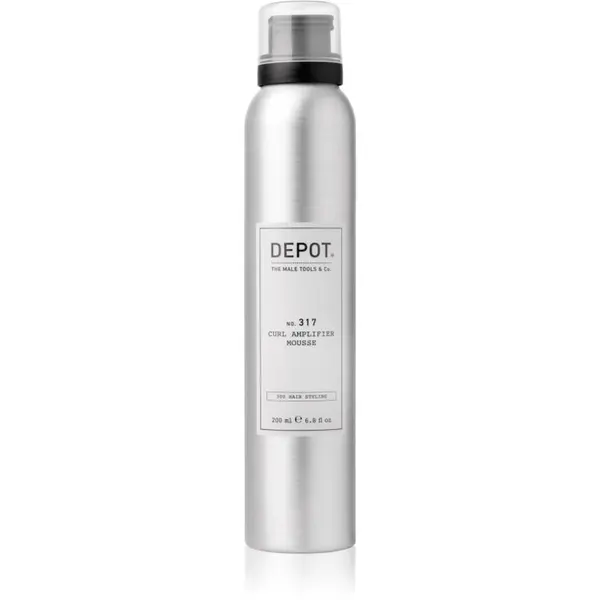 Depot DEPOT 300 HAIR STYLING NO. 317 CURL AMPLIFIER MOUSSE pjena za oblikovanje kovrča za definiciju i oblik 200 ml