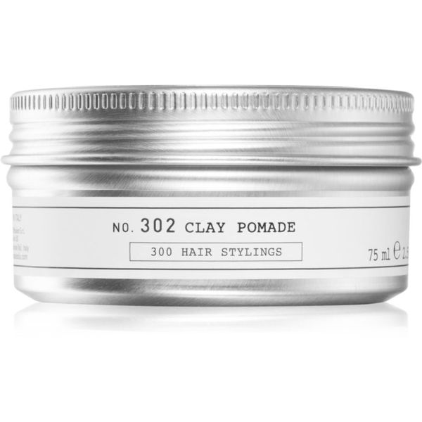 Depot Depot No. 302 Clay Pomade pomada za oblikovanje kose s mat efektom 75 ml