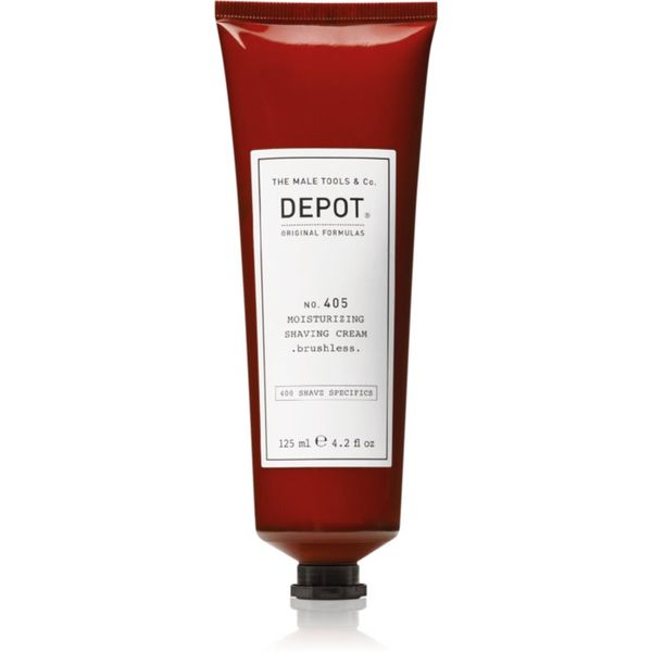 Depot Depot No. 405 Moisturizing Shaving Cream hidratantna krema za brijanje brushless 125 ml