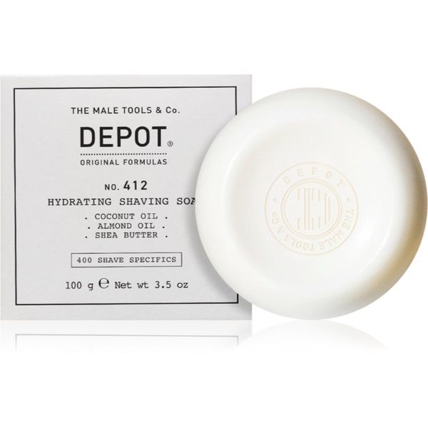 Depot Depot No. 412 Hydrating Shaving Soap hidratantni sapun za brijanje 100 g