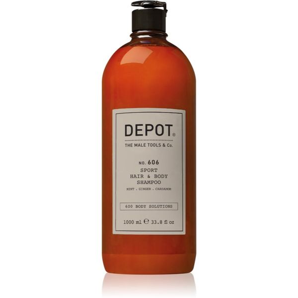 Depot Depot No. 606 Sport Hair & Body osvježavajući šampon za tijelo i kosu 100 ml