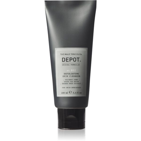 Depot Depot No. 802 Exfoliating Skin Cleanser eksfolijacijski gel za čišćenje za muškarce 100 ml