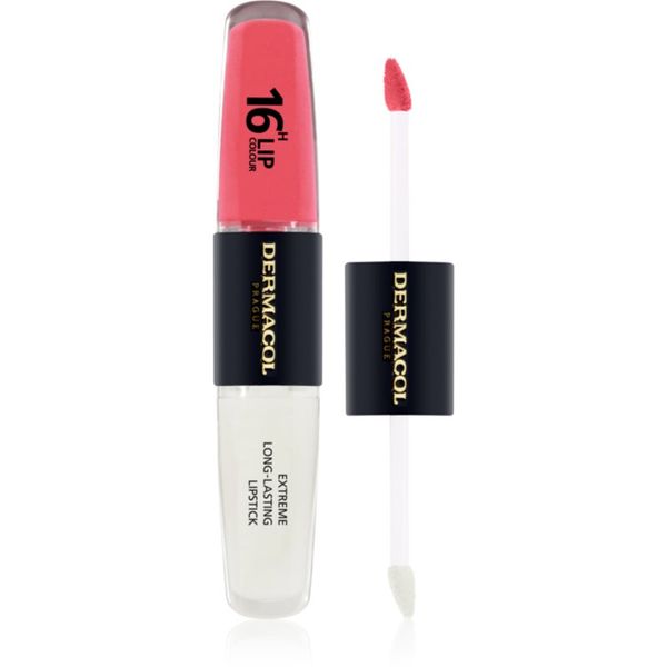 Dermacol Dermacol 16H Lip Colour dugotrajni ruž i sjajilo za usne nijansa 26 2x4 ml