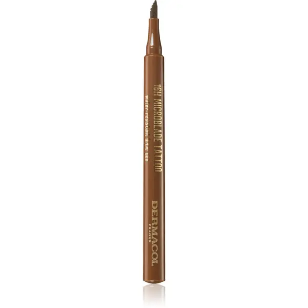 Dermacol Dermacol 16H Microblade Tattoo vodootporni tuš za obrve nijansa 02 1 ml
