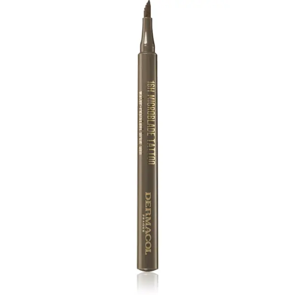Dermacol Dermacol 16H Microblade Tattoo vodootporni tuš za obrve nijansa 03 1 ml
