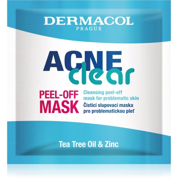 Dermacol Dermacol Acne Clear Peel off maska za čišćenje za problematično lice 8 ml