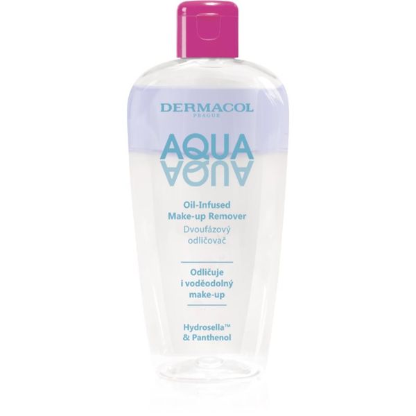 Dermacol Dermacol Aqua Aqua dvofazno sredstvo za skidanje šminke s panthenolom 200 ml