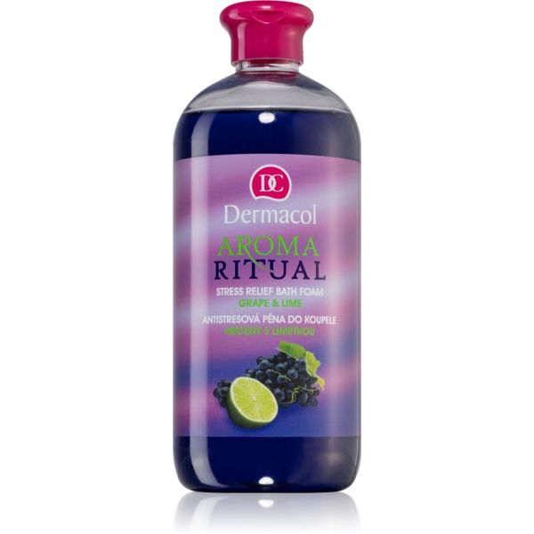 Dermacol Dermacol Aroma Ritual Grape & Lime antistres pjena za kupku 500 ml