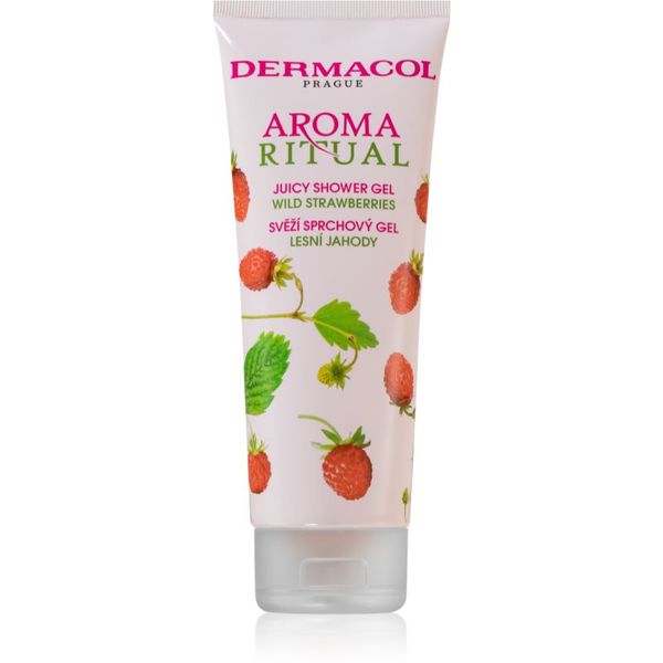 Dermacol Dermacol Aroma Ritual Wild Strawberries svježi gel za tuširanje 250 ml