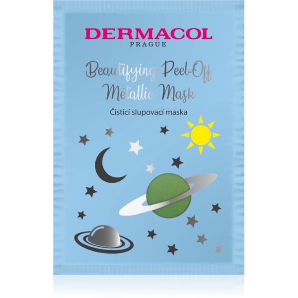 Dermacol Dermacol Beautifying Peel-Off Metallic Mask Peel-Off maska za dubinsko čišćenje