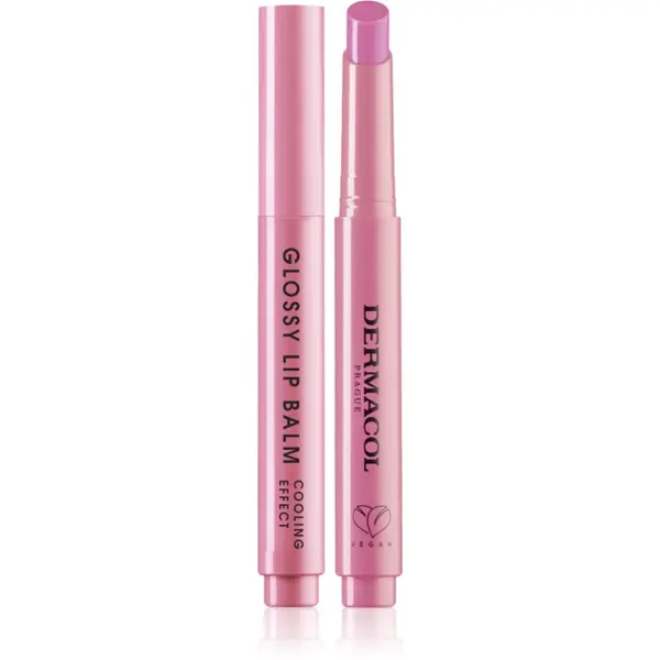 Dermacol Dermacol Beauty Stick Glossy Lip Balm sjajilo za njegu usana sa učinkom hlađenja parfemi 06 Blackberry 2.2 g