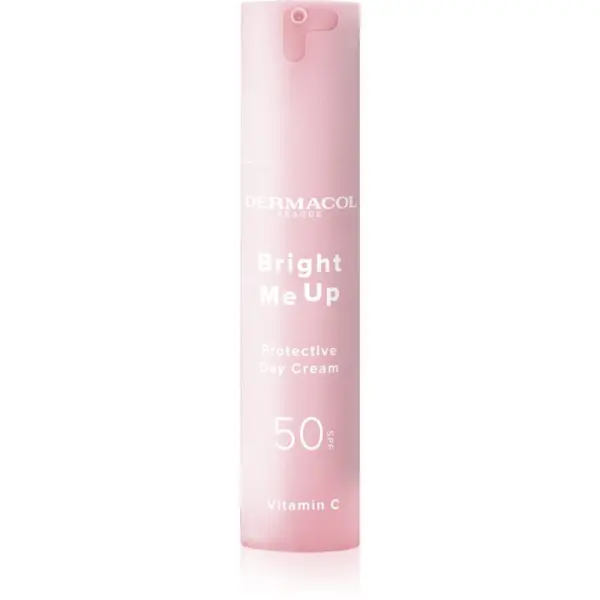 Dermacol Dermacol Bright Me Up Protective Day Cream dnevna krema za zaštitu s vitaminom C SPF 50 50 ml