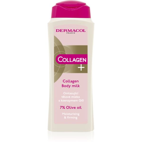 Dermacol Dermacol Collagen + pomlađujuće mlijeko za tijelo za hidrataciju i zatezanje kože 400 ml
