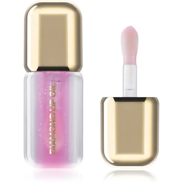 Dermacol Dermacol Diamond Lip Oil tonirajuće ulje za usne s plumping efektom nijansa 01 Strawberry Cream 4 ml