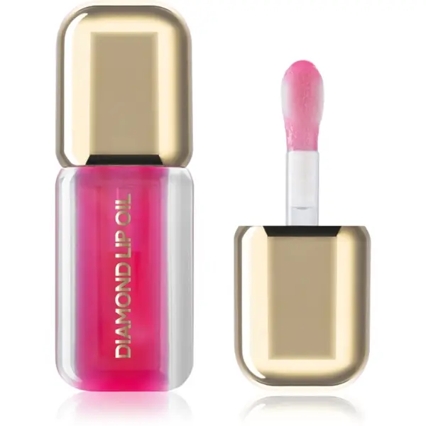 Dermacol Dermacol Diamond Lip Oil tonirajuće ulje za usne s plumping efektom nijansa 05 Rose Flame 4 ml