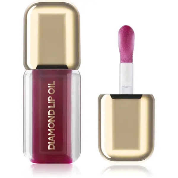 Dermacol Dermacol Diamond Lip Oil tonirajuće ulje za usne s plumping efektom nijansa 06 Berry Bloom 4 ml