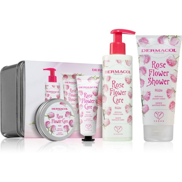 Dermacol Dermacol Flower Care Rose poklon set (s mirisom ruže)
