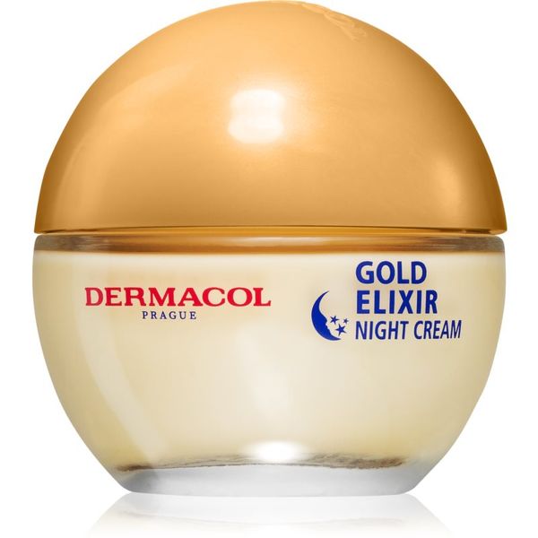 Dermacol Dermacol Gold Elixir noćna krema za pomlađivanje s kavijarom 50 ml
