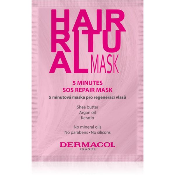 Dermacol Dermacol Hair Ritual maska za intenzivnu regeneraciju za kosu 15 ml