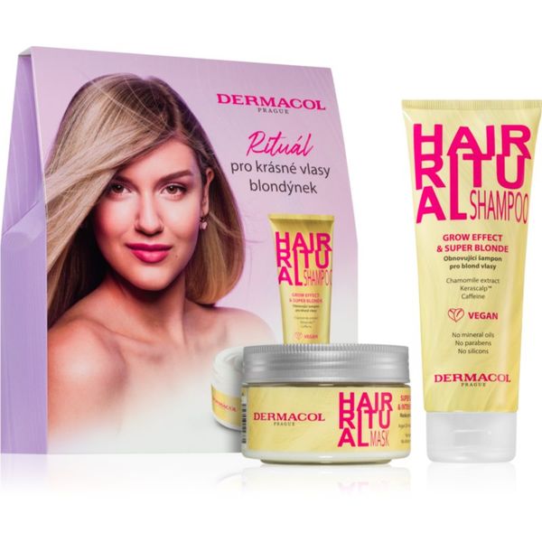 Dermacol Dermacol Hair Ritual poklon set (za plavu kosu)