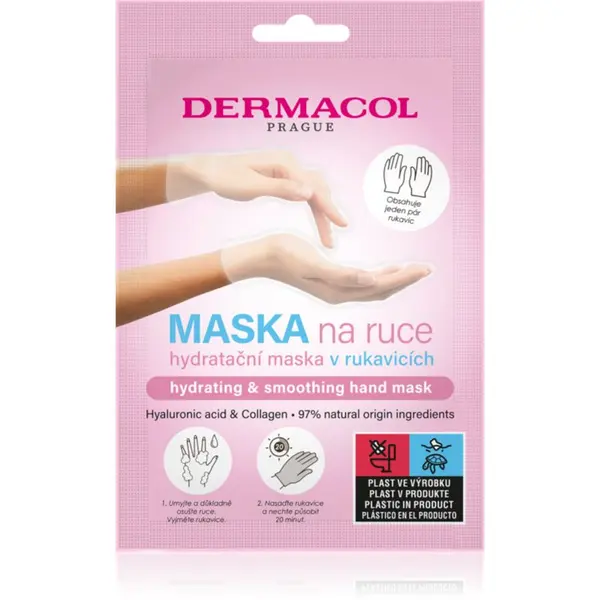 Dermacol Dermacol Hand Mask Hydrating & Smoothing rukavice s hidratantnim učinkom 1 par