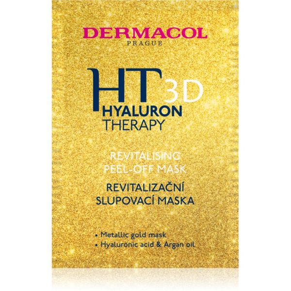 Dermacol Dermacol Hyaluron Therapy 3D revitalizirajuća Peel-Off maska za lice s hijaluronskom kiselinom 15 ml