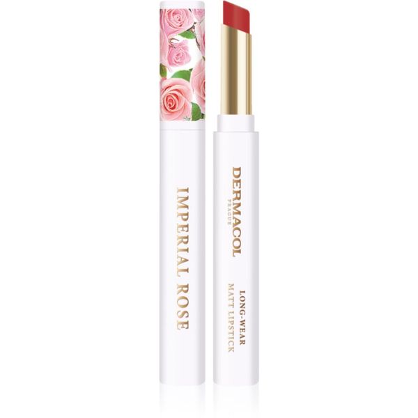 Dermacol Dermacol Imperial Rose matirajući ruž za usne s mirisom ruže nijansa 04 1,6 g