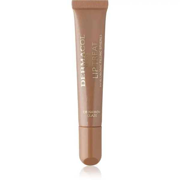 Dermacol Dermacol Lip Treat hidratantno sjajilo za usne nijansa 2 Cinnamon Glaze (Vanilla & Cinnamon) 10 ml