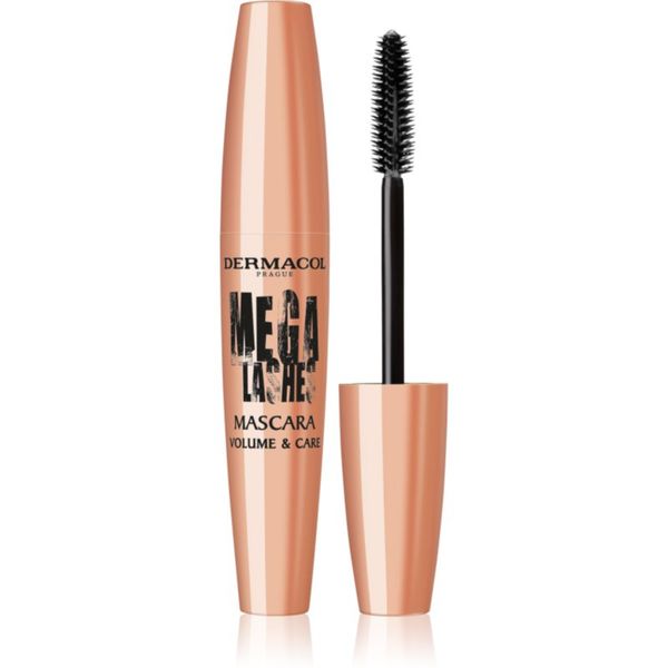 Dermacol Dermacol Mega Lashes Volume & Care maskara za ekstra volumen i intenzivnu crnu boju 11,5 ml