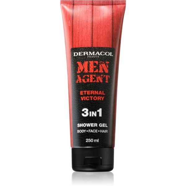 Dermacol Dermacol Men Agent Eternal Victory gel za tuširanje za lice, tijelo i kosu za muškarce 250 ml