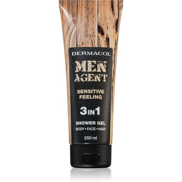 Dermacol Dermacol Men Agent Sensitive Feeling gel za tuširanje 3 u 1 250 ml