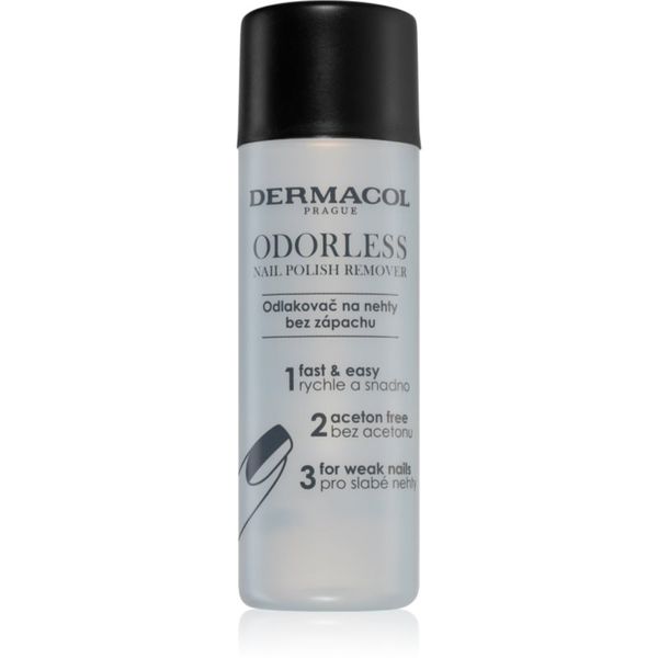 Dermacol Dermacol Nail Care Odorless odstranjivač laka s noktiju bez mirisa 120 ml