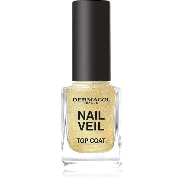 Dermacol Dermacol Nail Veil nadlak za nokte svjetlucavi nijansa Sparkling Beach 11 ml