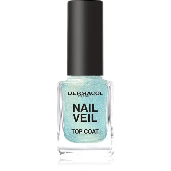 Dermacol Dermacol Nail Veil nadlak za nokte svjetlucavi nijansa Sparkling Ocean 11 ml